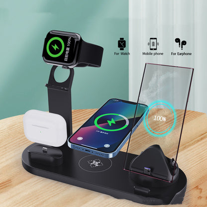 Plastic 3 In 1 Wireless Charger Stand Fast