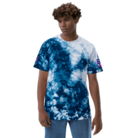 Oversized tie-dye t-shirt