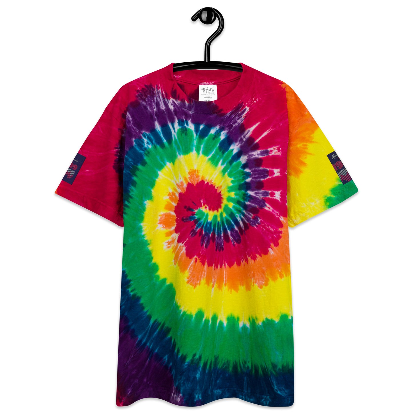 Oversized tie-dye t-shirt